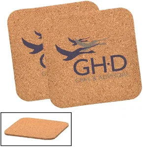 Logo Cork Coaster