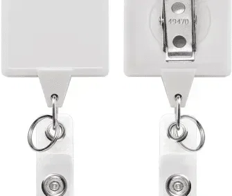 Slimlogo Dual Back Badge Reel (Square) — view 7