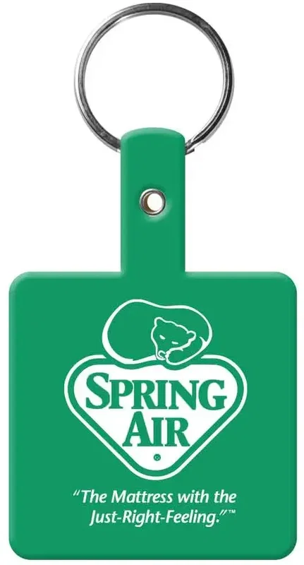 Personalized Square Flex Key Tag — view 15