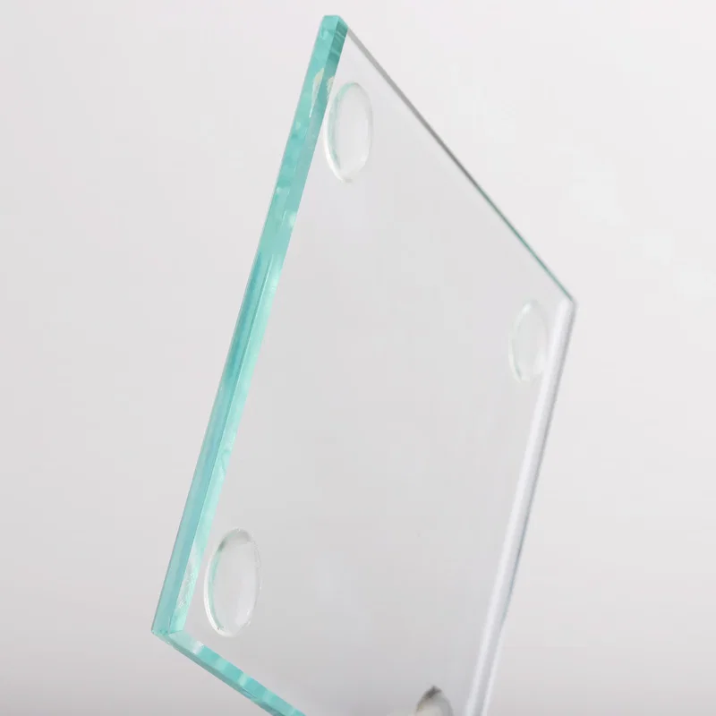 Square Glass Coasters: Single — view 3