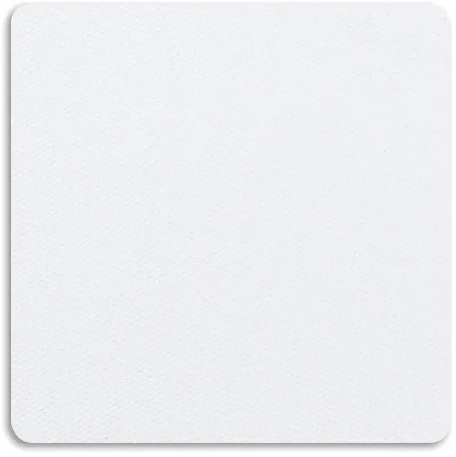 Square Jar Opener. Square natural rubber jar opener with large logo imprint area, view 2