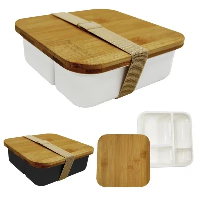White version opened to reveal divided compartments
