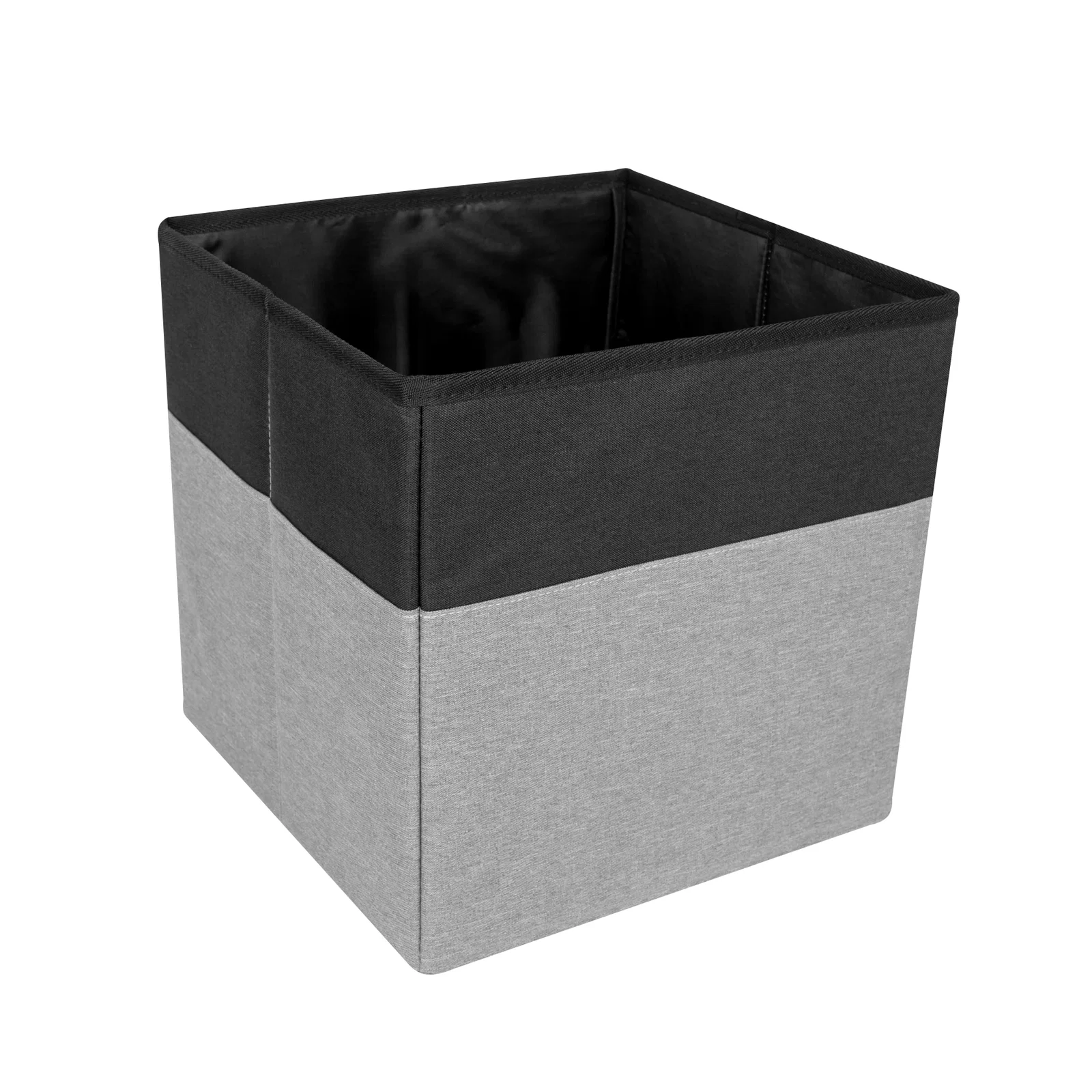 Angled view showing two sides of the storage box