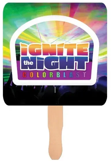 Square Shape Hand Fan