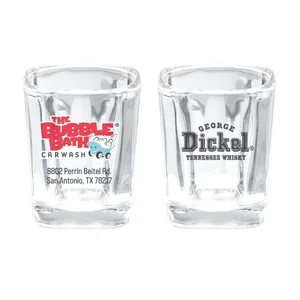 Promotional Laser Etched Shot Glass - 1.5 oz.