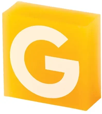 Promotional Square Translucent Erasers — view 2