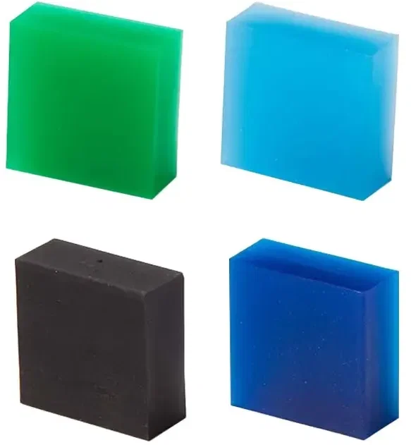 Promotional Square Translucent Erasers — view 3