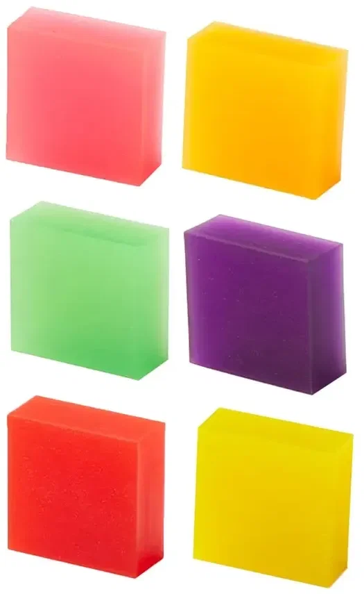 Promotional Square Translucent Erasers — view 4