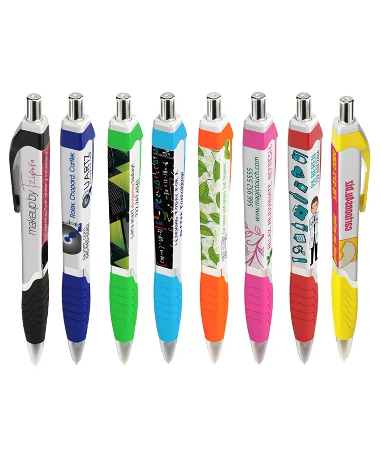 Squared Tropical Colors Click Pen