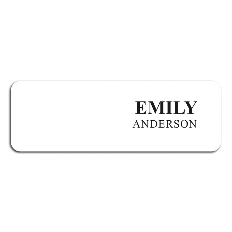 St. Paul Express Name Badge (Standard Size 1" x 3") — view 2
