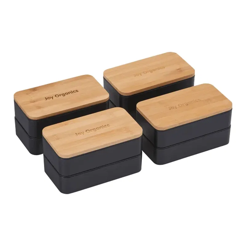 Custom Bamboo Fiber Bento Box - EcoSmart® — view 14