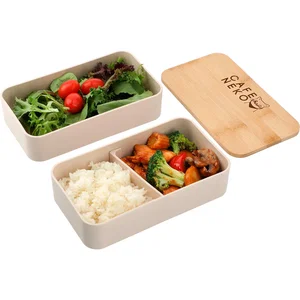 EcoSmart® Bamboo Fiber Bento Box
