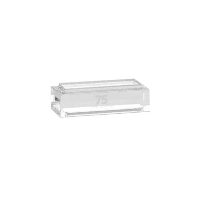 Slim clear acrylic bar that stacks with matching award pieces
