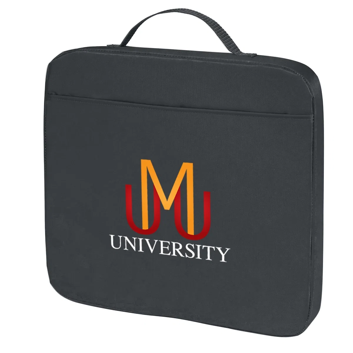 Storage pocket set into the face of the cushion