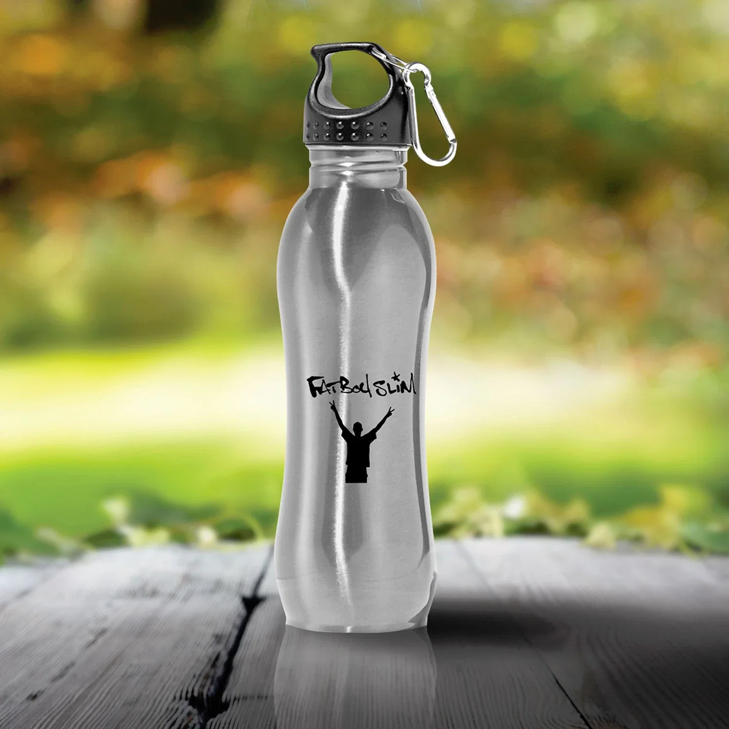 Stainless Steel 26 Oz Bottle — Silver — view 2