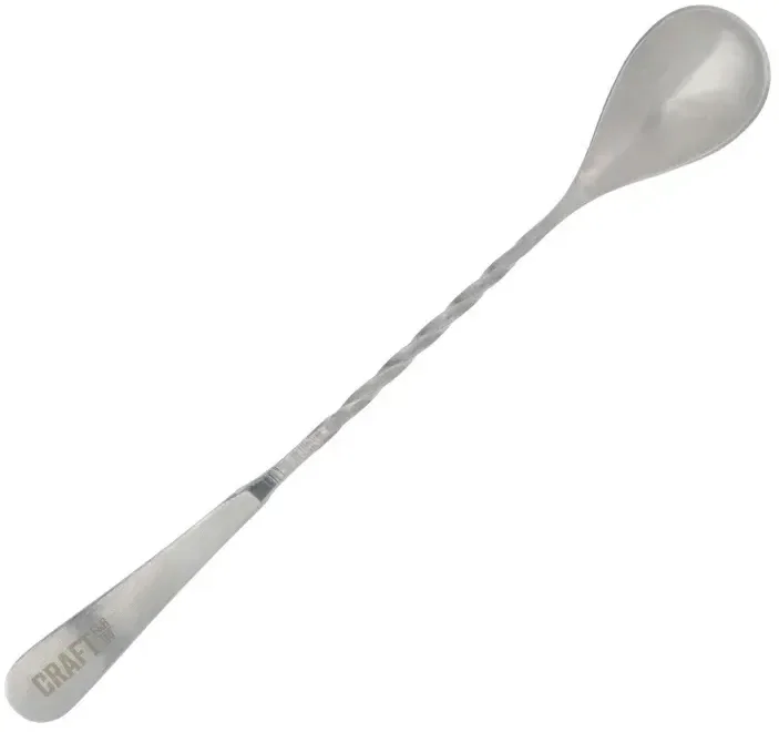 Personalized Spiral Cocktail Spoon — view 1