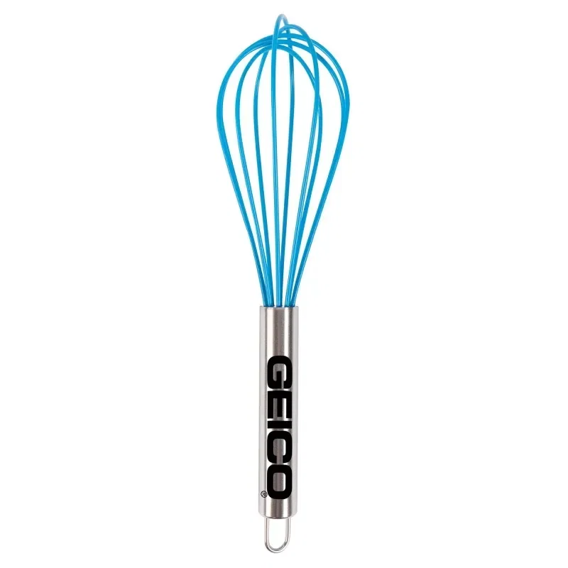 Stainless Steel Handled Rubber Whisk — view 2