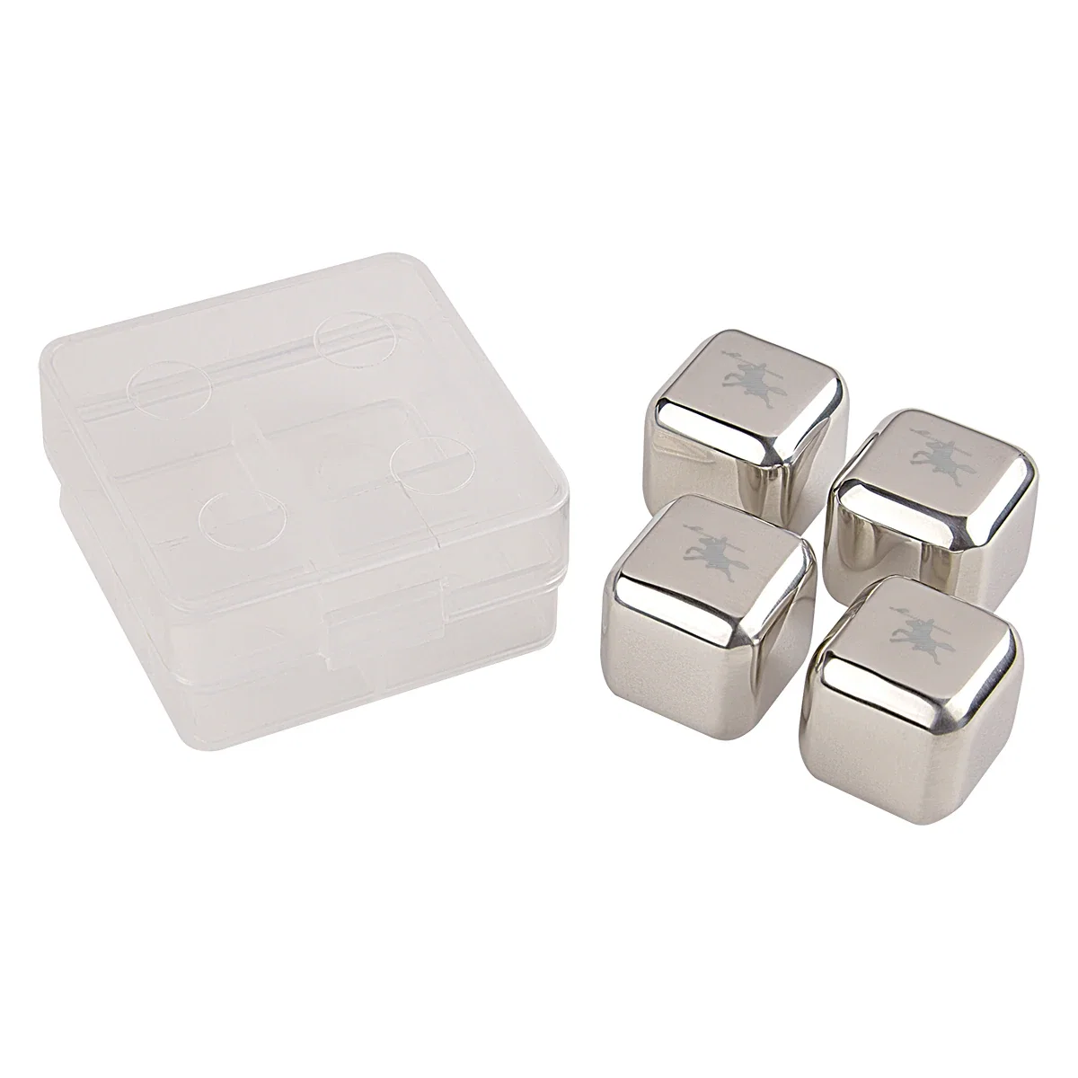 Single cube held between two fingers