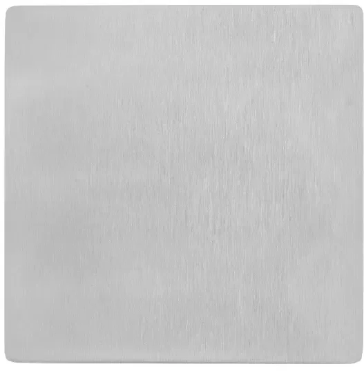 Custom Engraved Stainless Steel Square Coaster — view 2