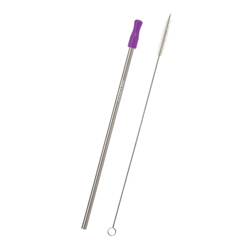 Stainless Steel Straw with Cleaning Brush — view 7