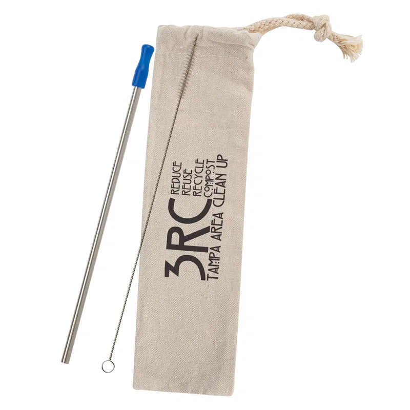 Stainless Straw Kit With Cotton Pouch — view 15