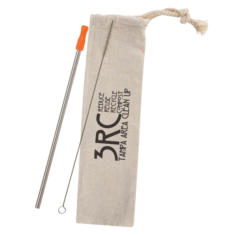 Stainless Straw Kit With Cotton Pouch — view 17