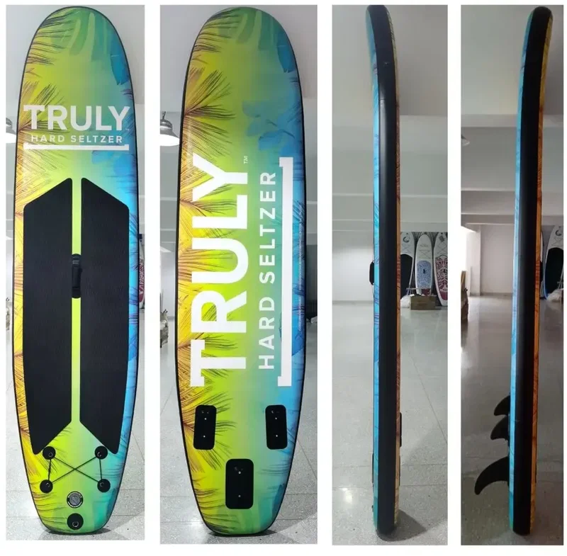 Stand Up Paddle Board - Inflatable - 10' 6" - Includes Paddle - Quick Turn — view 7