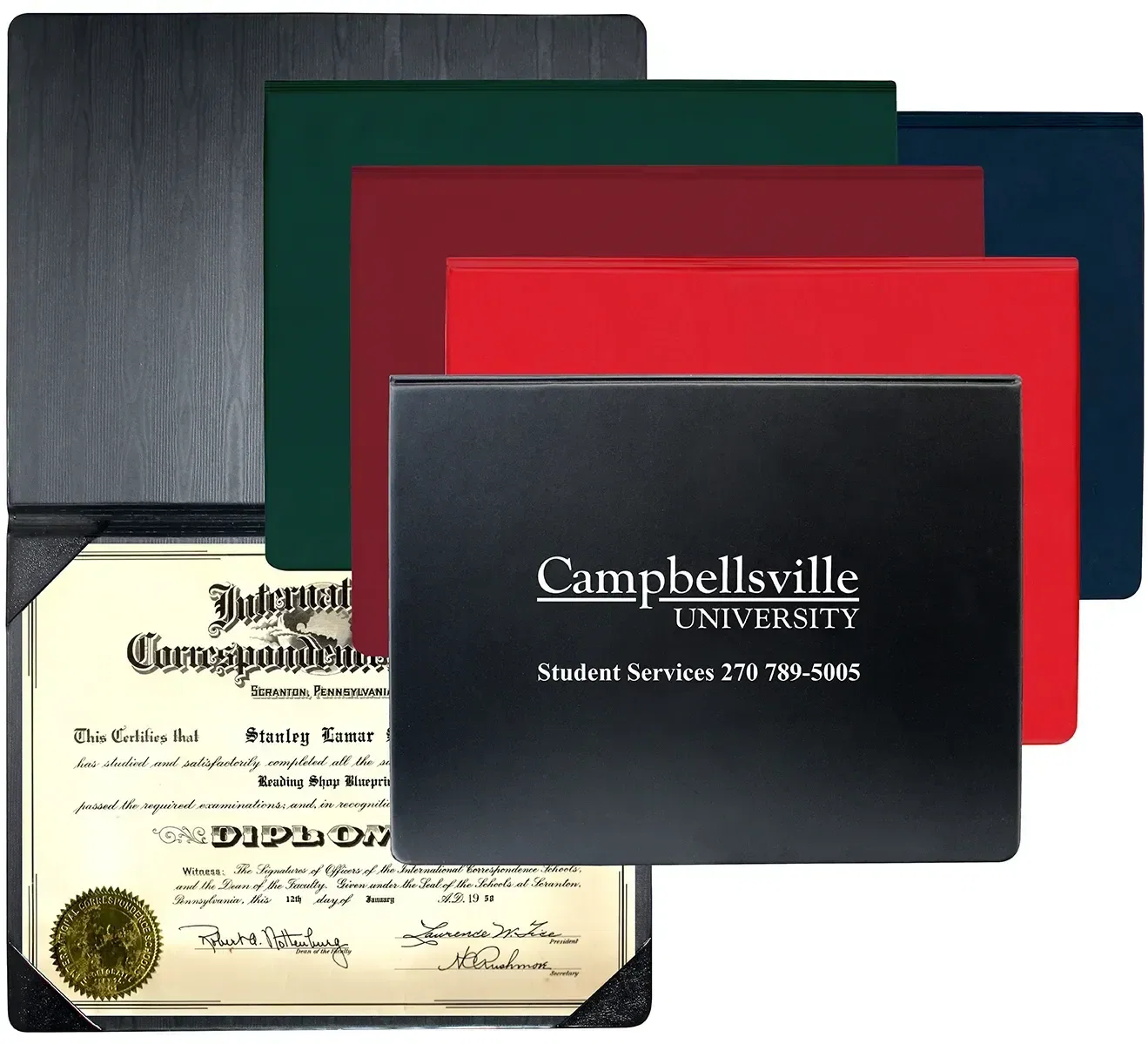 Customized Diploma Holder (Portrait Style) — view 6