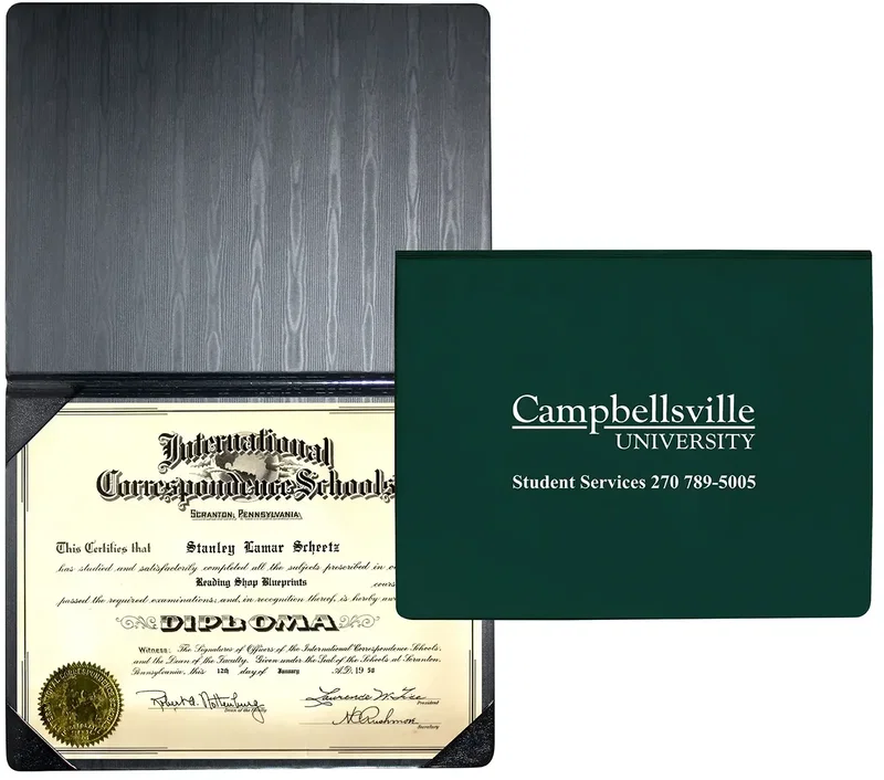 Customized Diploma Holder (Portrait Style) — view 7