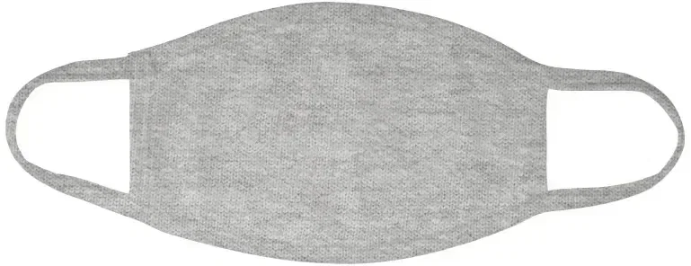 Custom Cotton Face Mask (Reusable, 3-ply, Elastic Ear Loops) — view 2