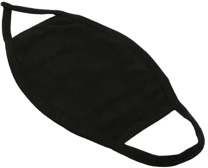 Custom Cotton Face Mask (Reusable, 3-ply, Elastic Ear Loops) — view 5