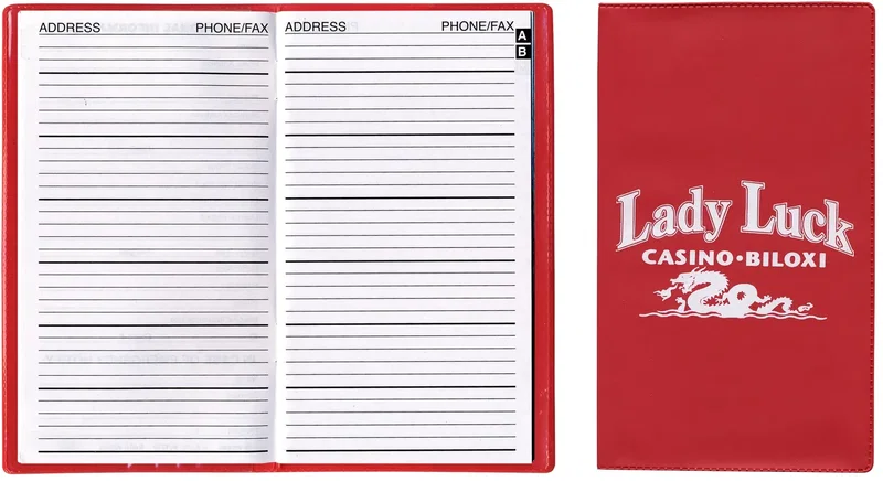 Personalized Vinyl Address Book — view 1