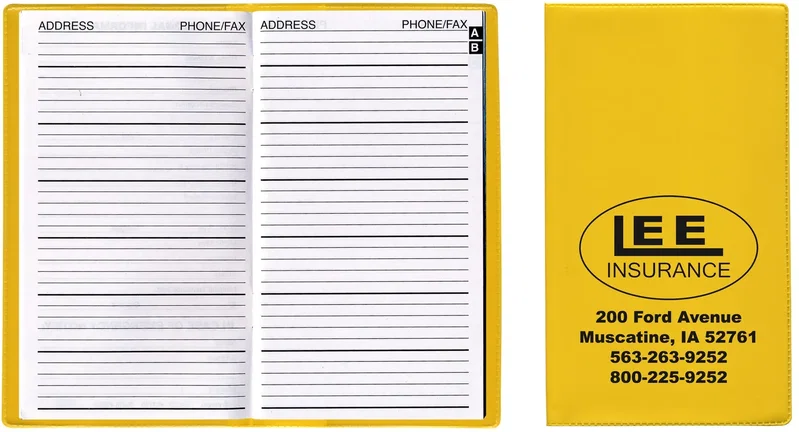 Personalized Vinyl Address Book — view 11