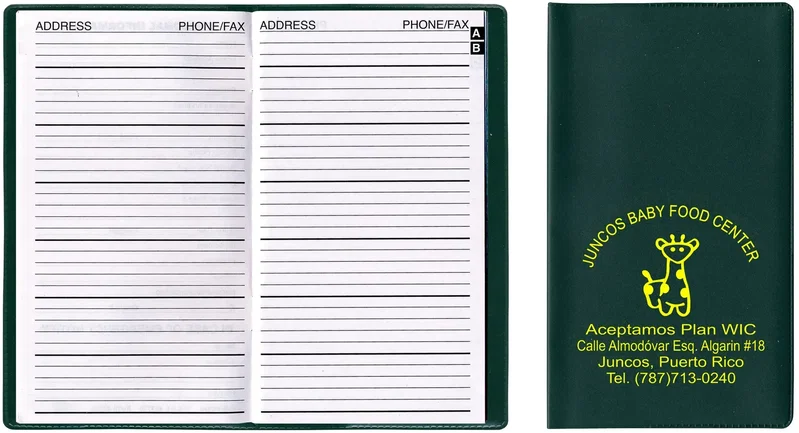 Personalized Vinyl Address Book — view 12