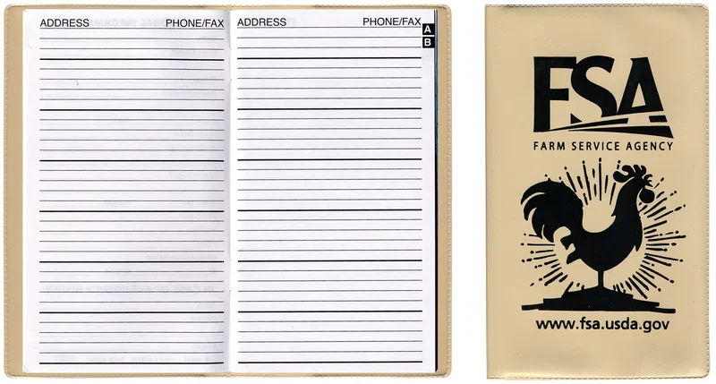 Personalized Vinyl Address Book — view 13