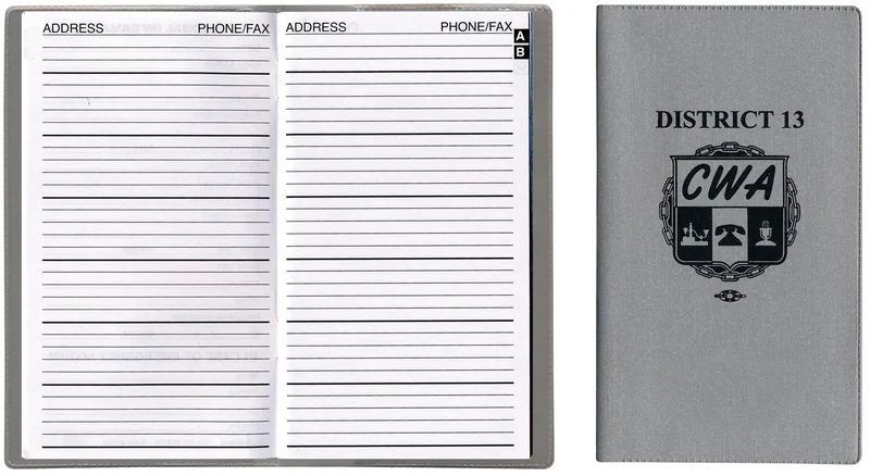 Personalized Vinyl Address Book — view 15
