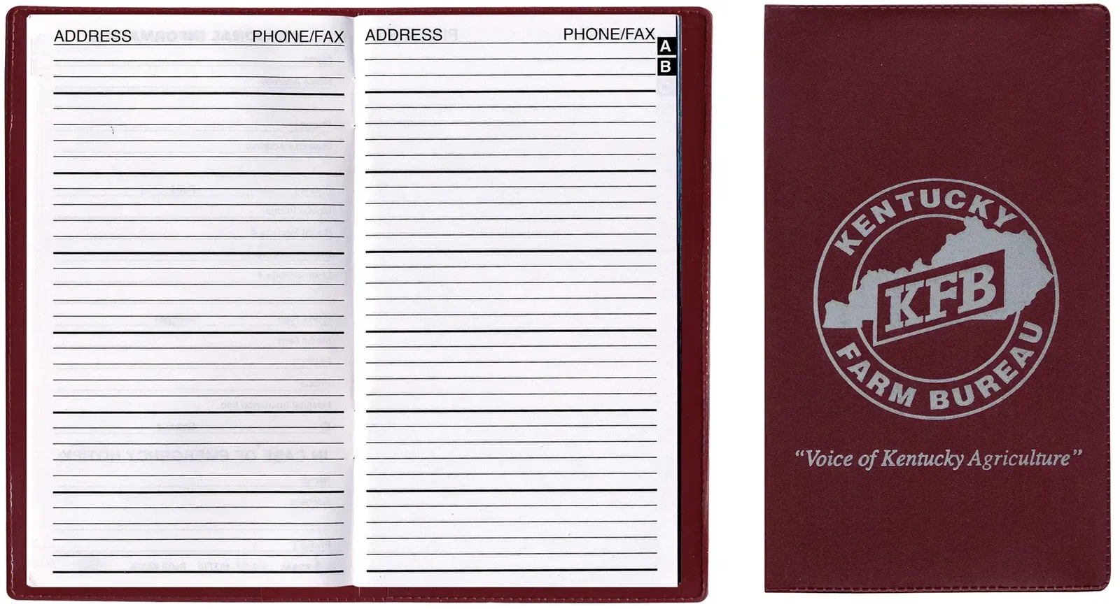 Personalized Vinyl Address Book — view 2