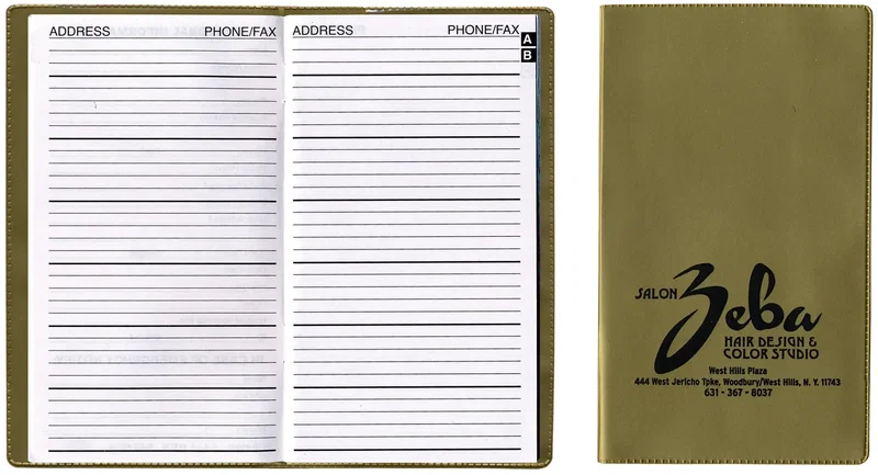 Personalized Vinyl Address Book — view 3