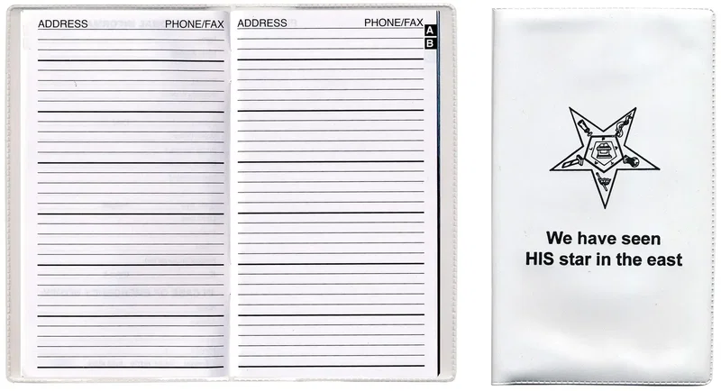 Personalized Vinyl Address Book — view 7