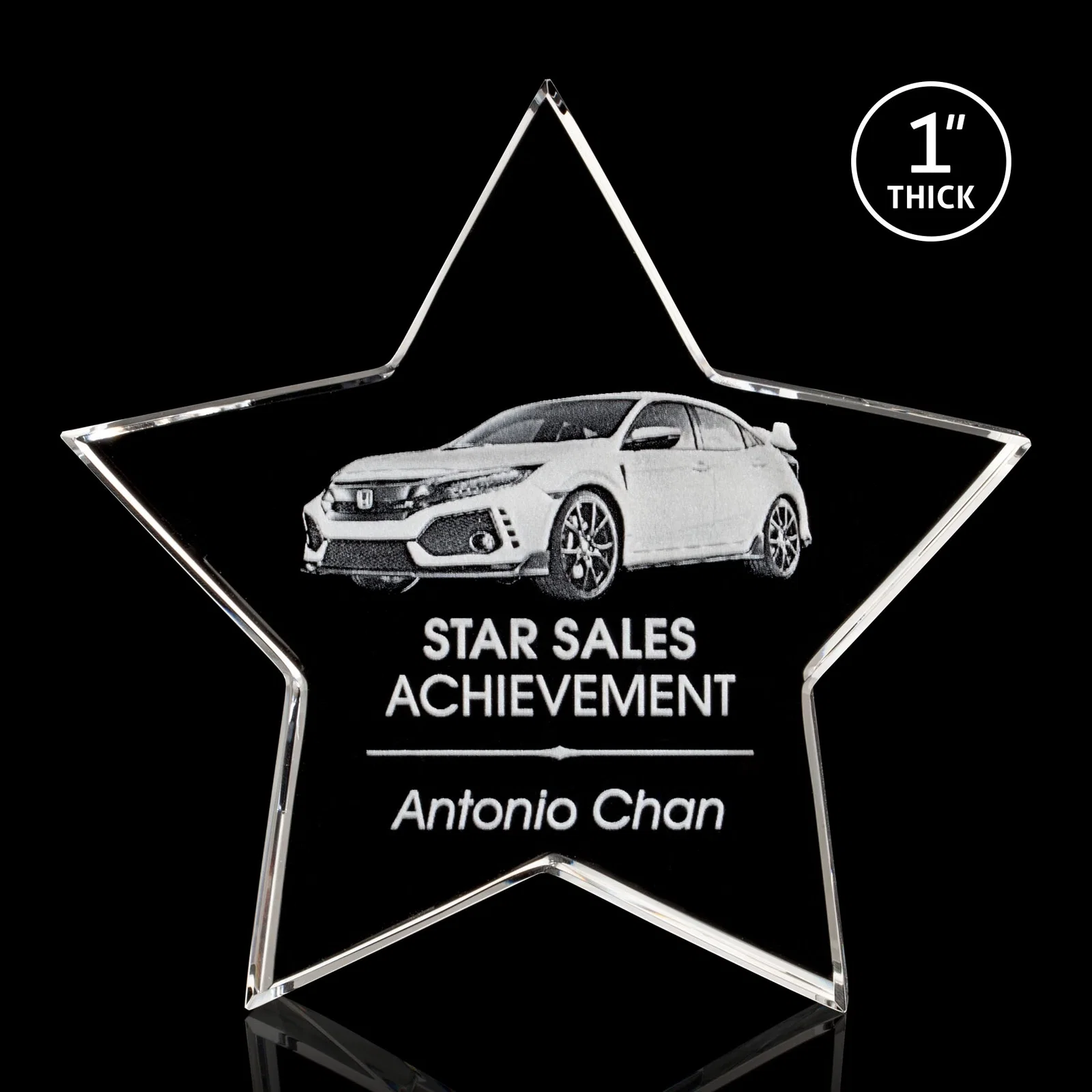Standing Star Award — view 2