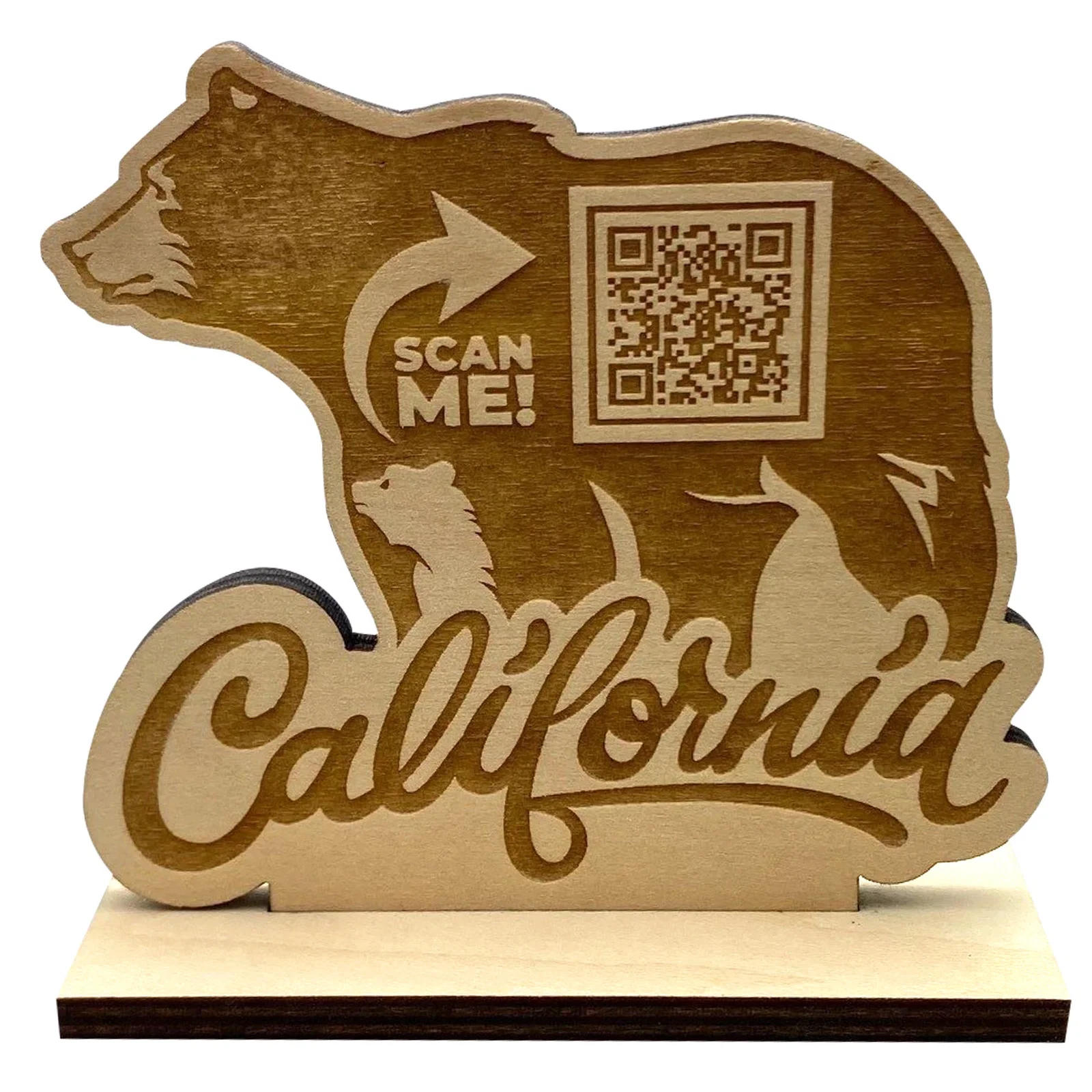 Standing Wood Sign — view 5