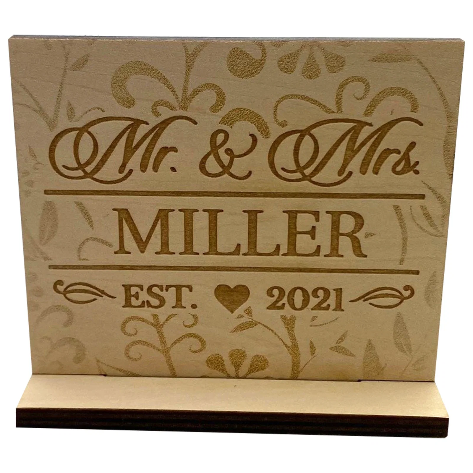 Standing Wood Sign — view 8