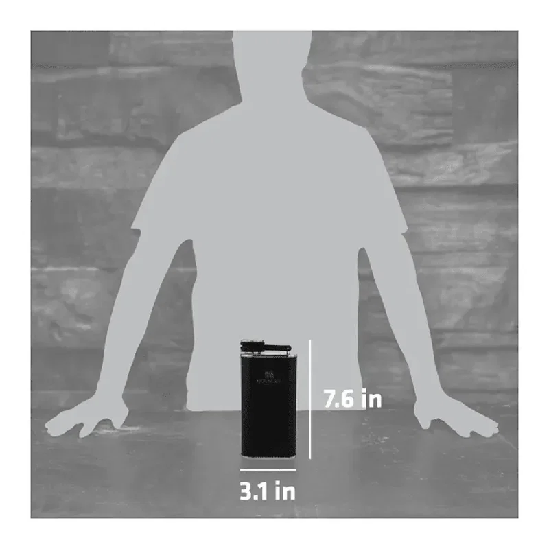 Branded Stanley Easy Fill Flask - 8oz — view 18