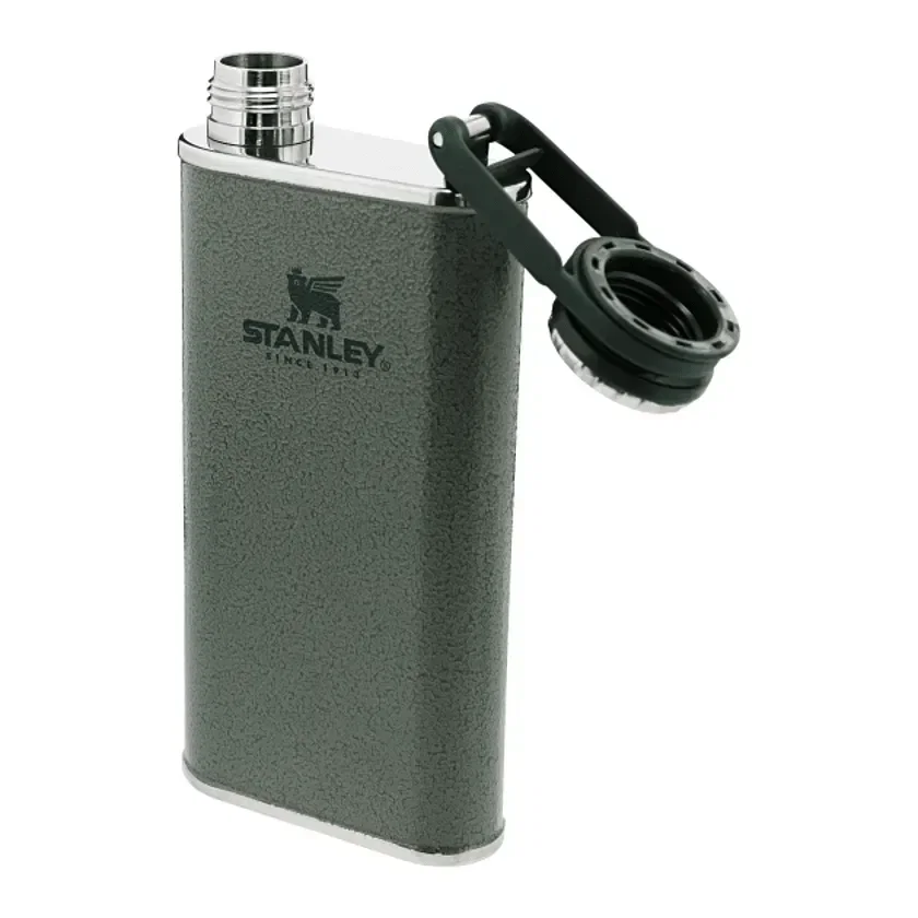 Branded Stanley Easy Fill Flask - 8oz — view 3