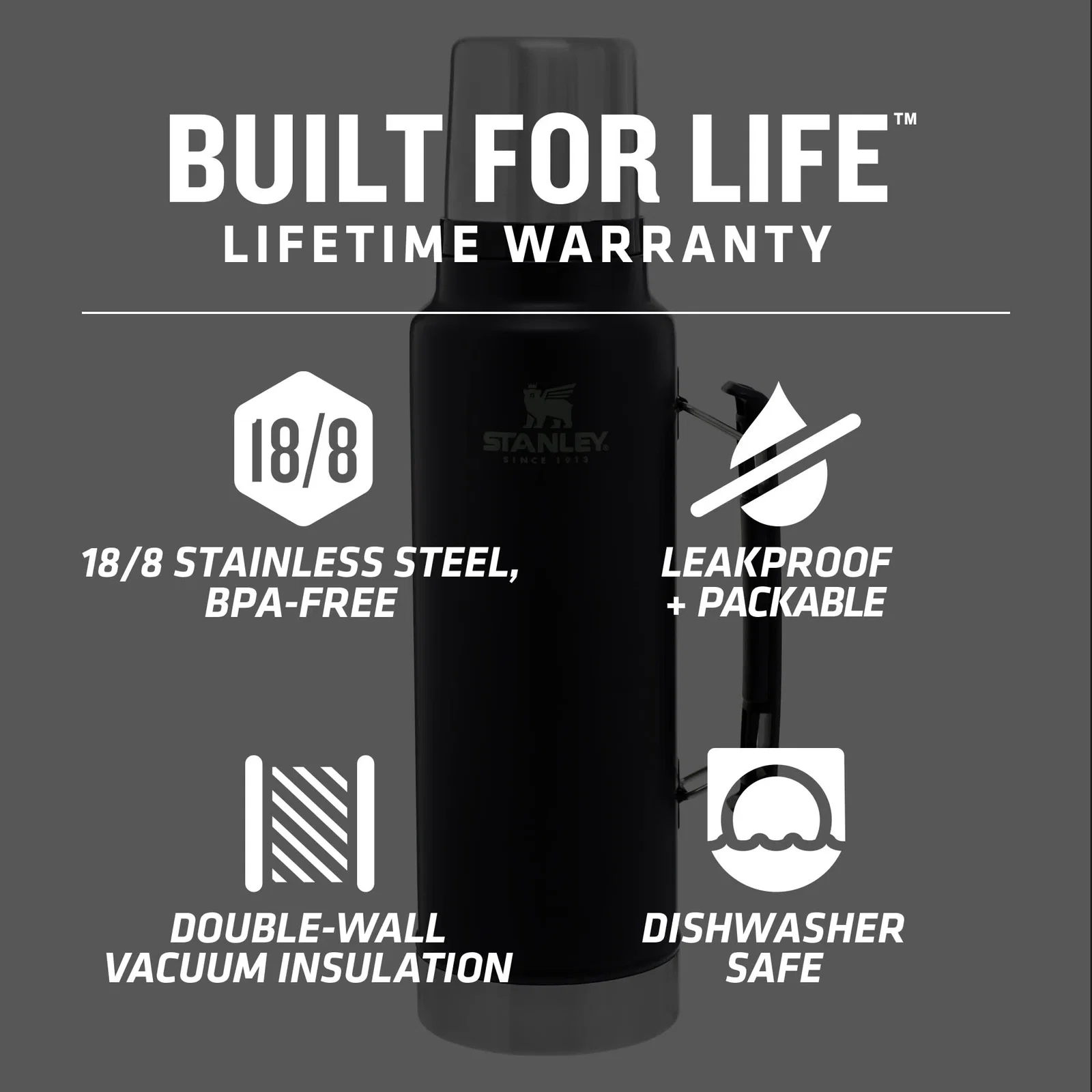 Branded Stanley Legendary Classic Bottle - 48oz — view 22