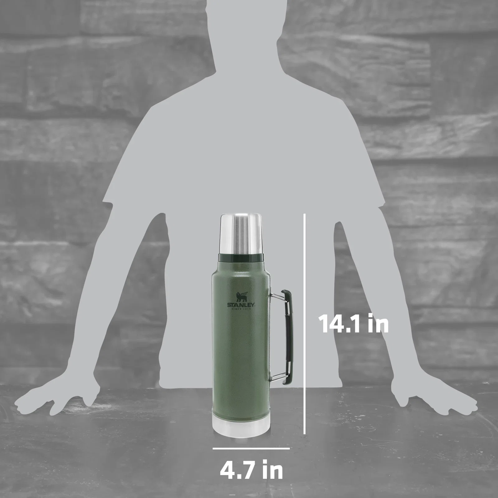 Branded Stanley Legendary Classic Bottle - 48oz — view 31