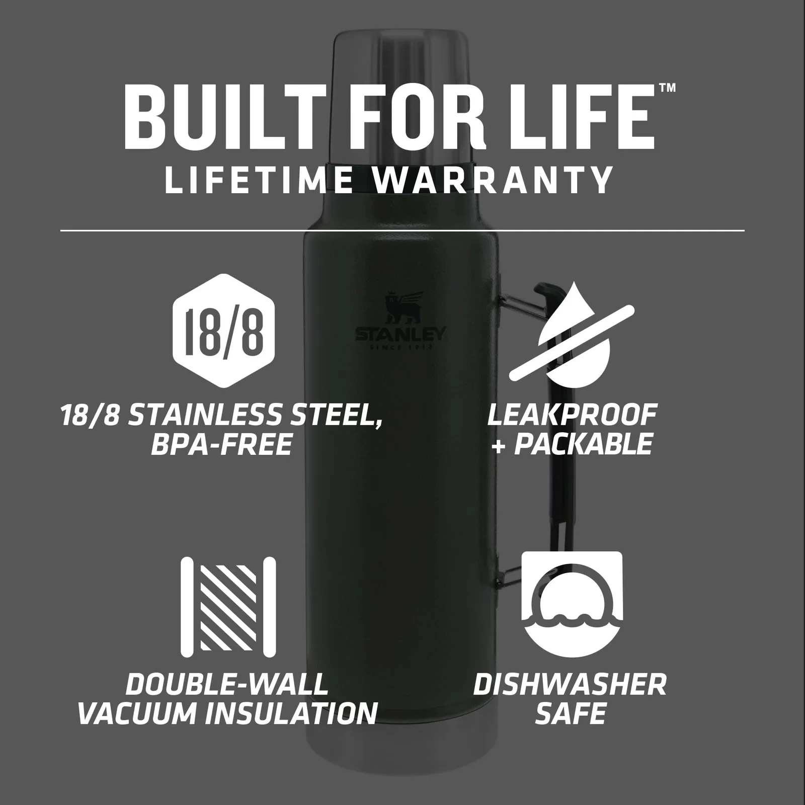 Branded Stanley Legendary Classic Bottle - 48oz — view 32
