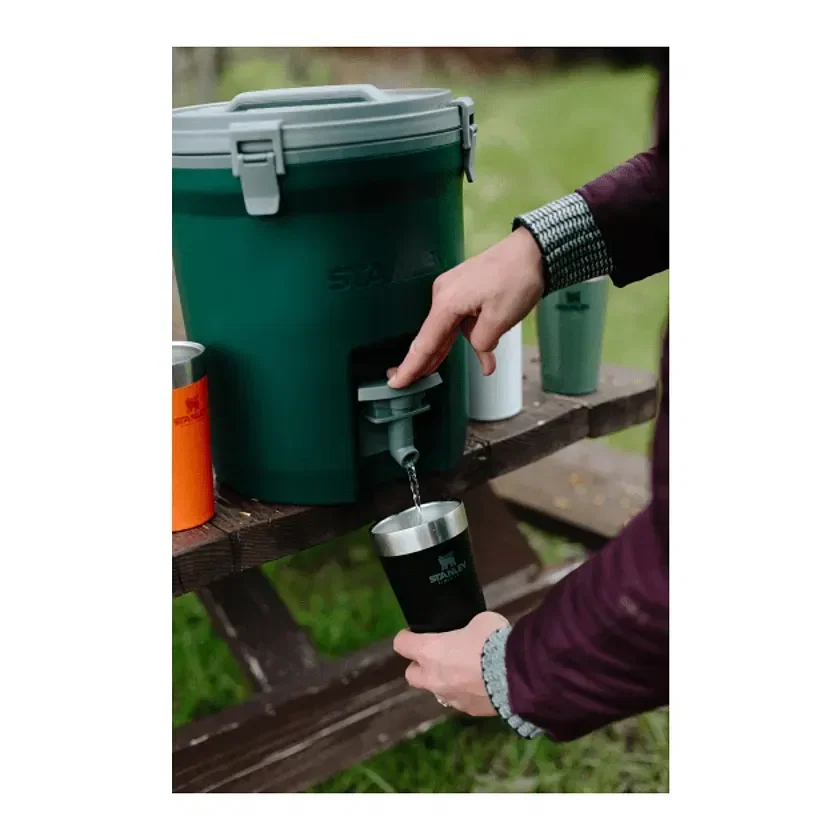 16 oz Stanley Stay-Chill Stacking Pint in use