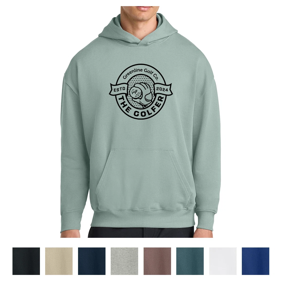 Stanley/Stella Unisex Cooper Dry Hooded Sweatshirt — view 2