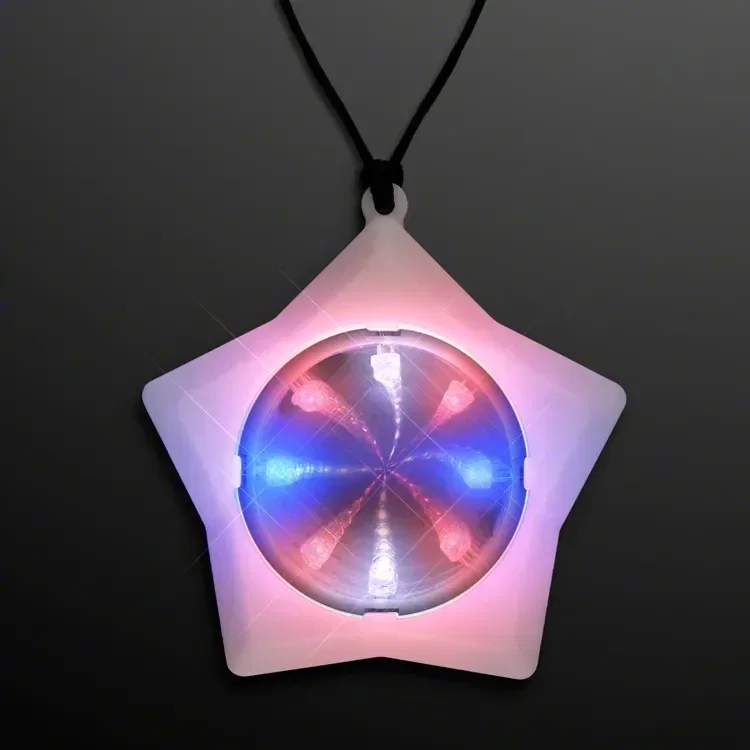 Star Bright Infinity Tunnel Light Necklace — view 3